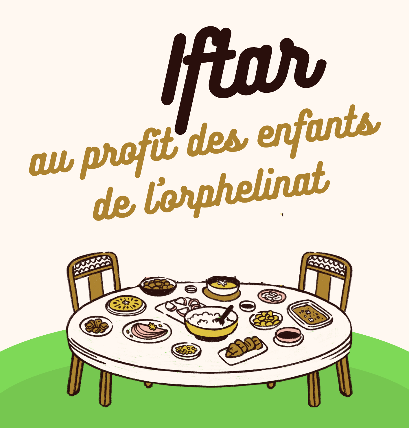 Rupture du jeûne avec les enfants de l’orphelinat de Ain Atiq