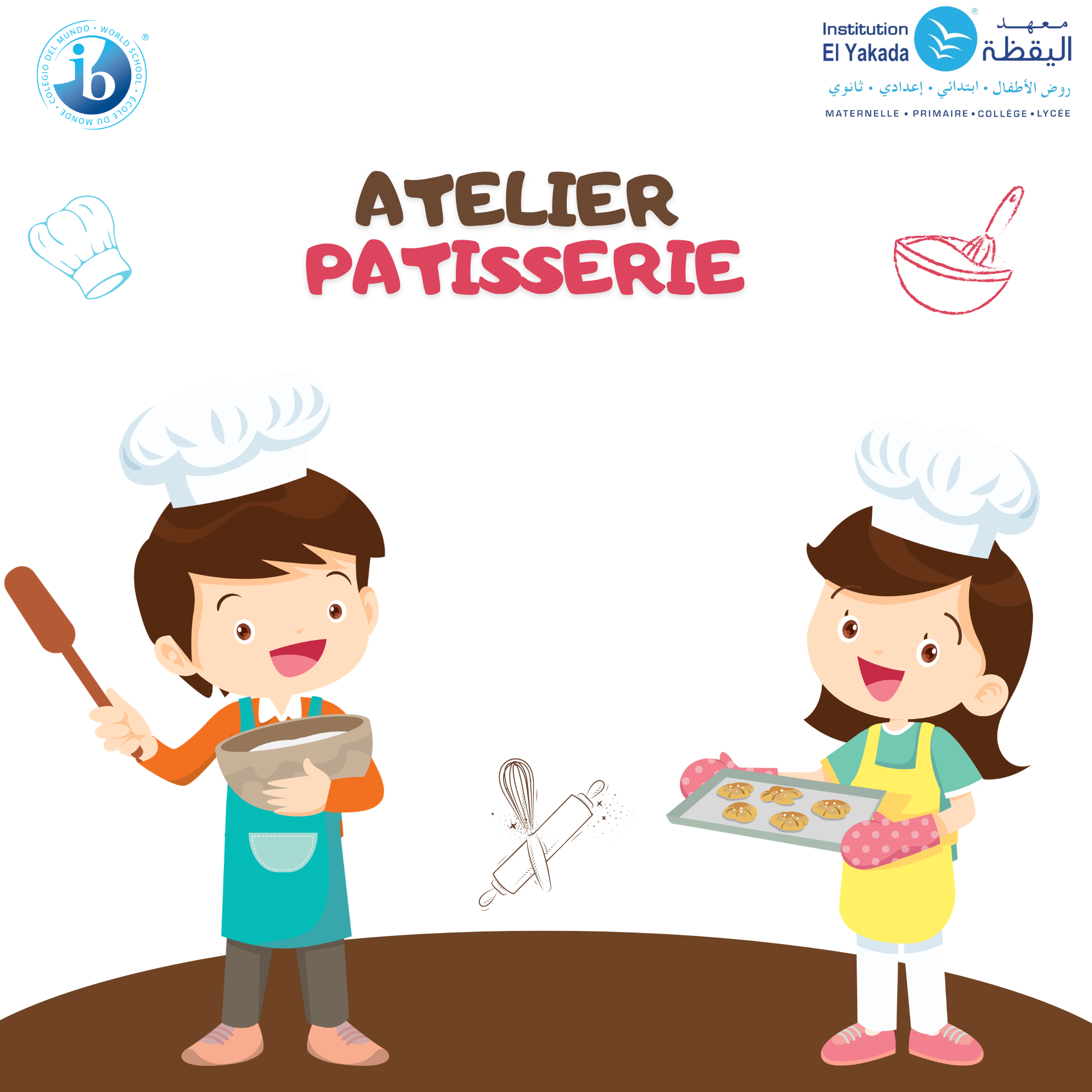 Atelier pâtisserie s’invite chez les petits (es) de la maternelle