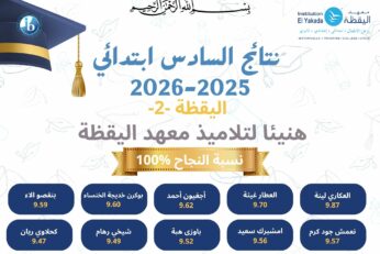 Félicitations à nos lauréats de la 6ème année primaire